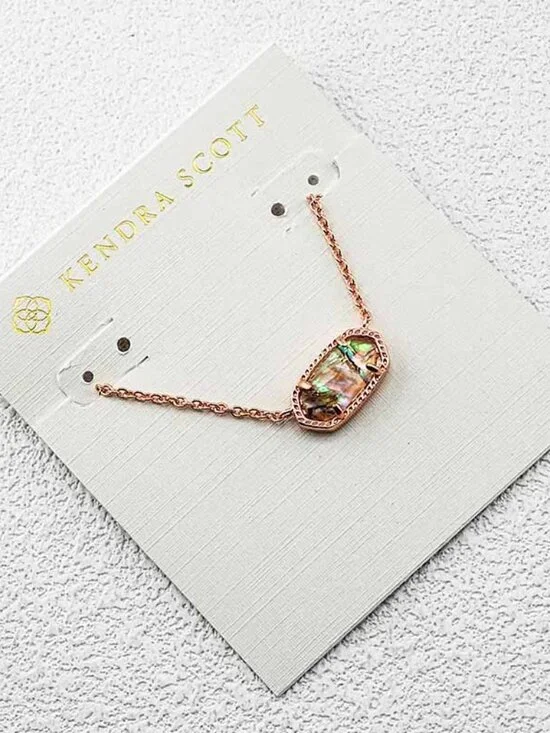 Kendra Scott Light Abalone Shell Necklace - Picture 1 of 1